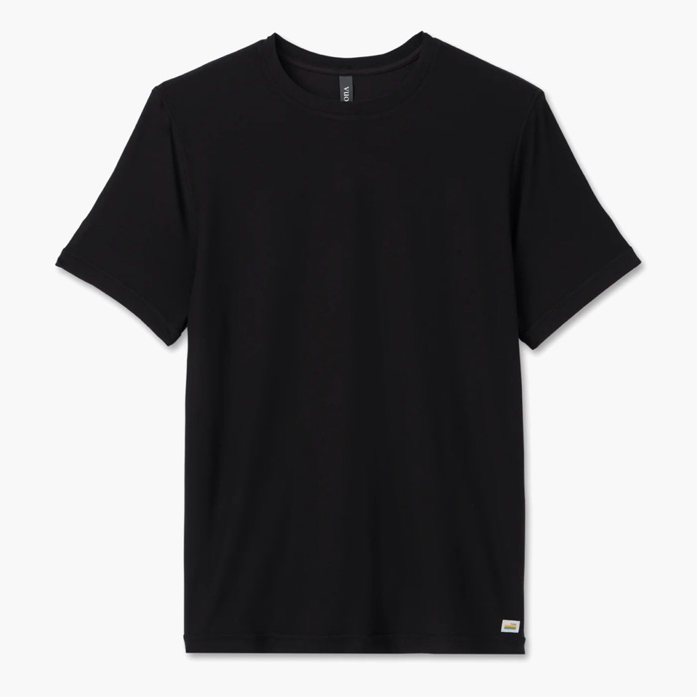 Men's Vuori Strato Tech Tee- Black - Picture 6 of 9